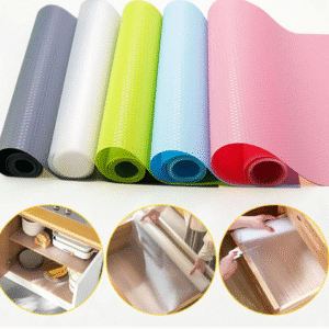 Waterproof Refrigerator Liner Mat Washable Mildew Kitchen Pad Anti-oil Cabinet Drawer Placemat Heat-insulat Fridge Mat