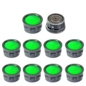 Basin Tap Filter-Tap Aerator- Faucet Plastic Insert Replacement Nozzle10PCS  Filter - Faucet Flow Restrictor Replacement Parts