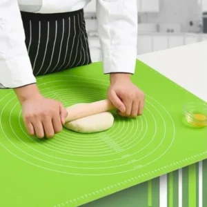 Silicone Baking Mat Reusable Non-Stick Pastry Mat Sheet for Dough Pie Crust Rolling Mats, Non-Stick and Anti-Slip Kneading Pad