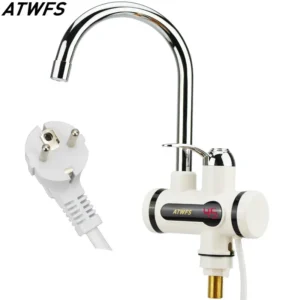 Electric Kitchen Water Heater Tap Instant Hot Water Faucet Heater Cold Heating Faucet Tankless Instantaneous Water Heater