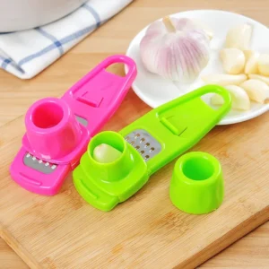 Ginger Garlic Crusher Press Garlic Grinding Grater Cutter Peeler Manual Garlic Mincer Chopping Garlic Tool Kitchen Accessories