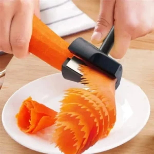 Manual Spiral Slicers Vegetable Cutter Spiral Peeler Fruits Device Cooking Gadget Kitchen Roll Flower Decorative Tool