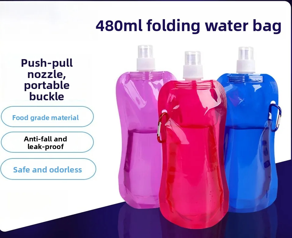 Foldable Bottle Collapsible Water Bottle Bag