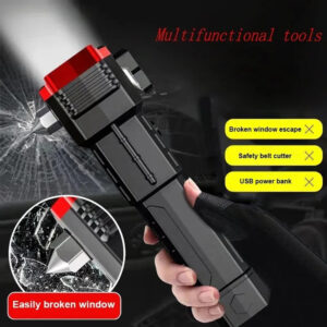 Metal torch with hammer