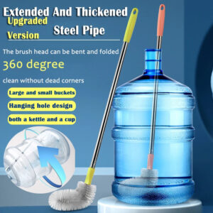 Large Cleaning Brush For 19 Liter Water Bottle Drinking Bottle Metal Brush