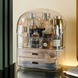 Crystal Plastic Makeup Storage Organizer