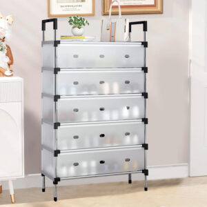 Dust Proof 6 Layer Shoes Rack