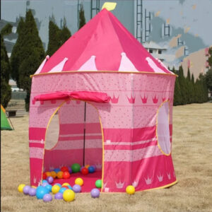 Kids Folding Castle Play Tent House for Indoor and Outdoor
