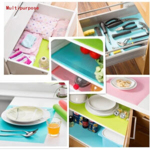 Non-Slip Waterproof Fridge & Shelf Mats, Moisture-Proof, Multi-Color