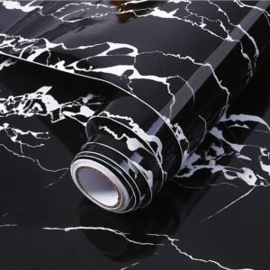 Marble Sheet 60×200cm Anti Oil Kitchen Wallpaper Marble Sheet for Kitchen