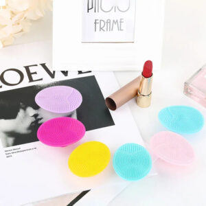Portable Mini Facial Cleaning Mat Pad Scrubber