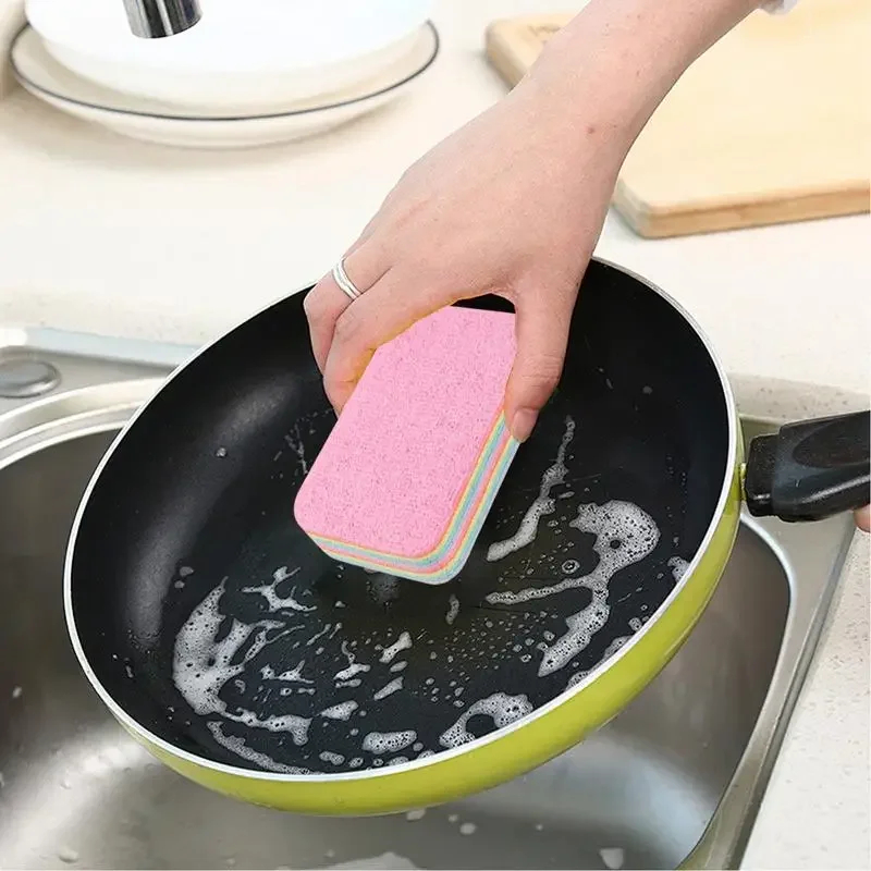Rainbow Microfibre Reusable Dishcloth