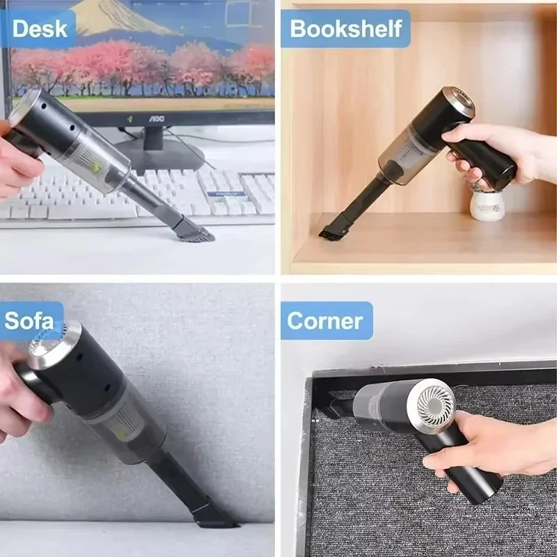 2 in 1 Car vacuum