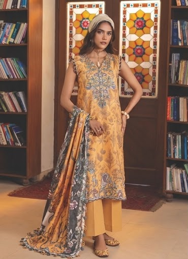 3-Piece Unstitched Suit